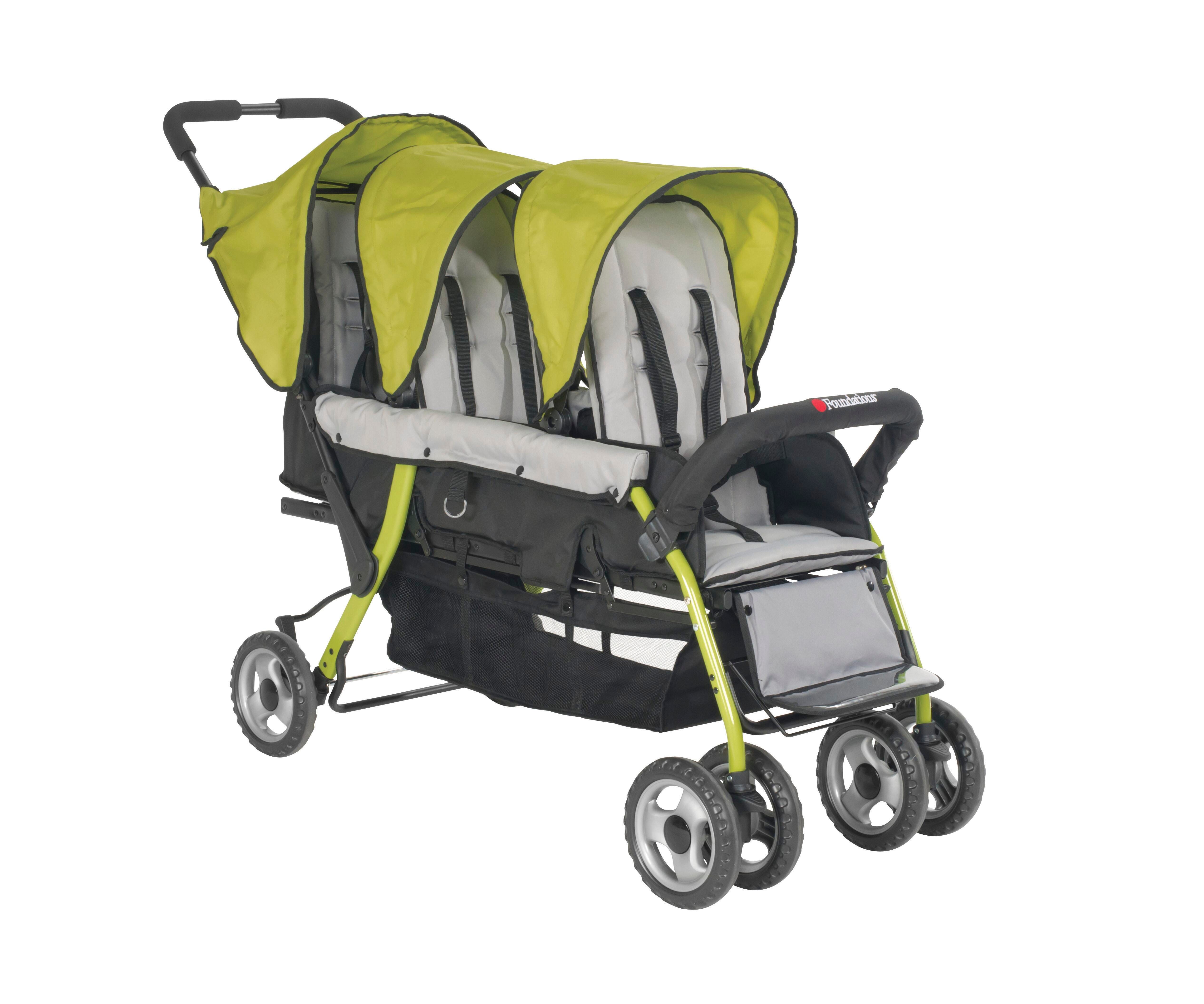 Foundations Trio Sport Stroller 56 x 32 1 2 x 47 Inches CA